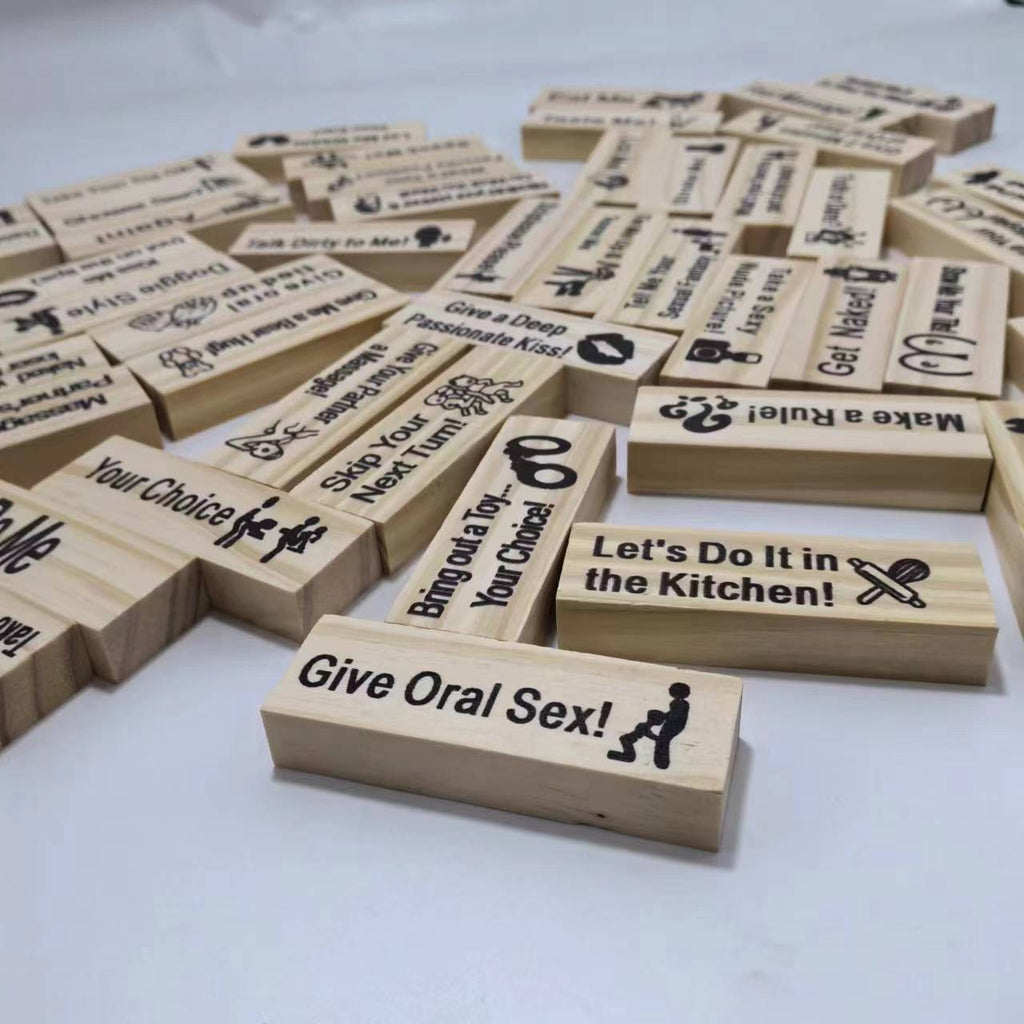 Walentynkowa Jenga dla Par +18