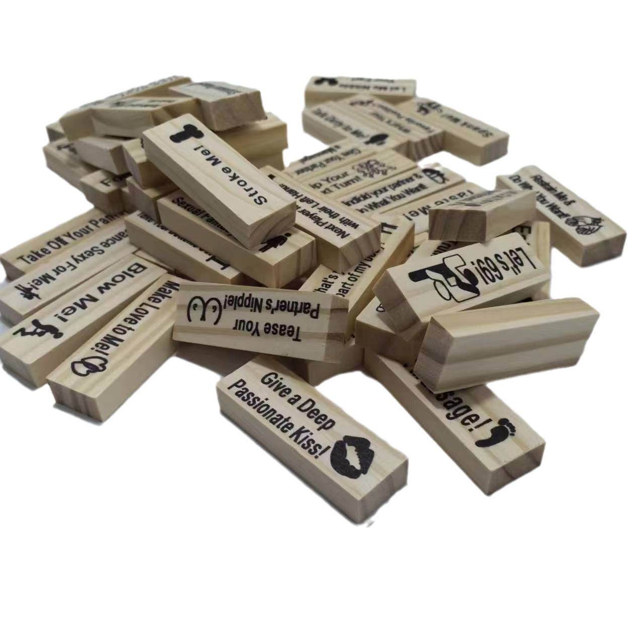 Walentynkowa Jenga dla Par +18